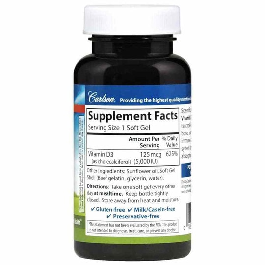 Vitamin D3 5,000 IU, CL